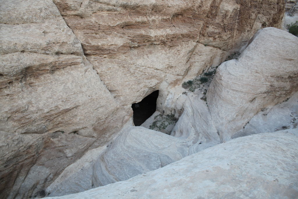 Fig. 27: Northern Terrace. Rock-cut reservoir BD 26 (photo: L. Gorgerat)