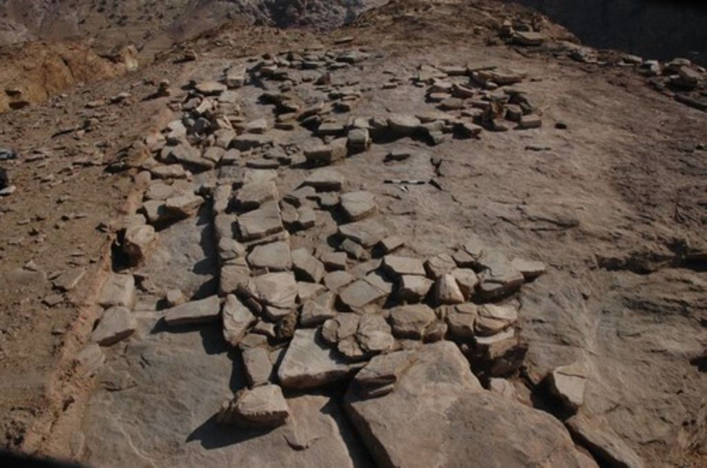 Fig. 4: ST 10 after excavation, view from N (photo: S. G. Schmid)