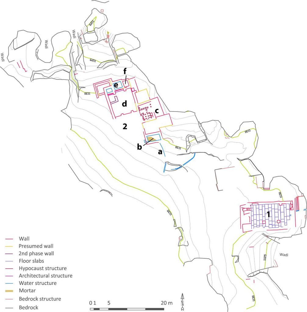 Fig. 3: Groundplan of ST 20 and ST 26 (plan: J. Falkenberg)