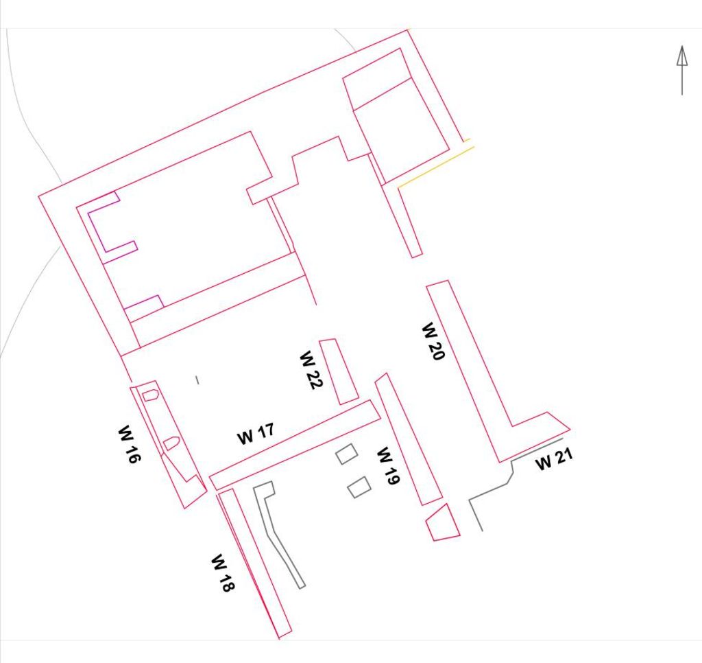 Fig. 4: Groundplan of ST 19 (plan: J. Falkenberg and W. Kennedy)