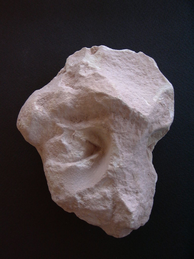 Fig. 12: Part of the face from a statue from the „Soldier Tomb“ (photo: S. G. Schmid)