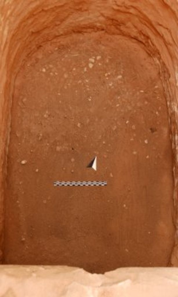 Fig. 24: Tomb 5, remains of second burial (photo: S. G. Schmid)