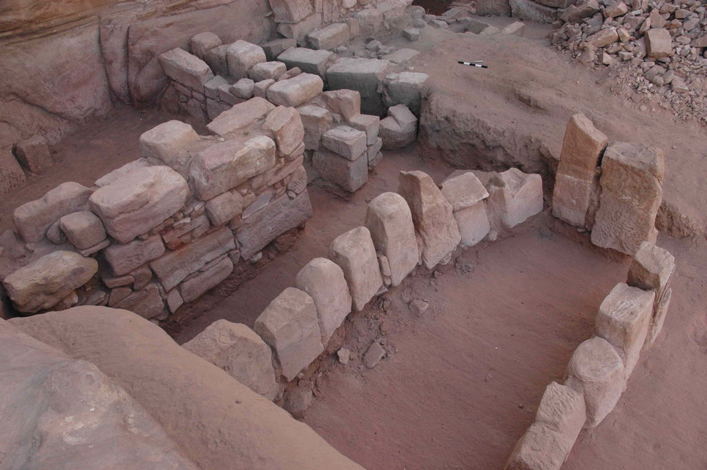 Fig. 9: Wadi Farasa East, Medieval rooms on NE-corner of the complex (photo: S. G. Schmid)