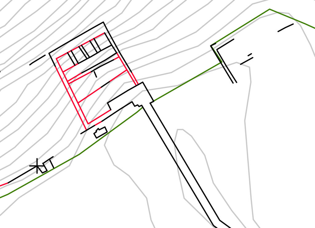 Fig. 10: Overall plan of Structure 6 (plan: J. Falkenberg and M. Holappa)