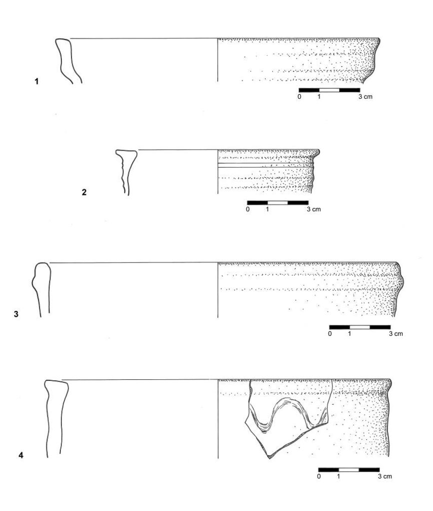 Fig. 21: Céramique de la structure angulaire sur la fig. 22 (photo: S. G. Schmid)